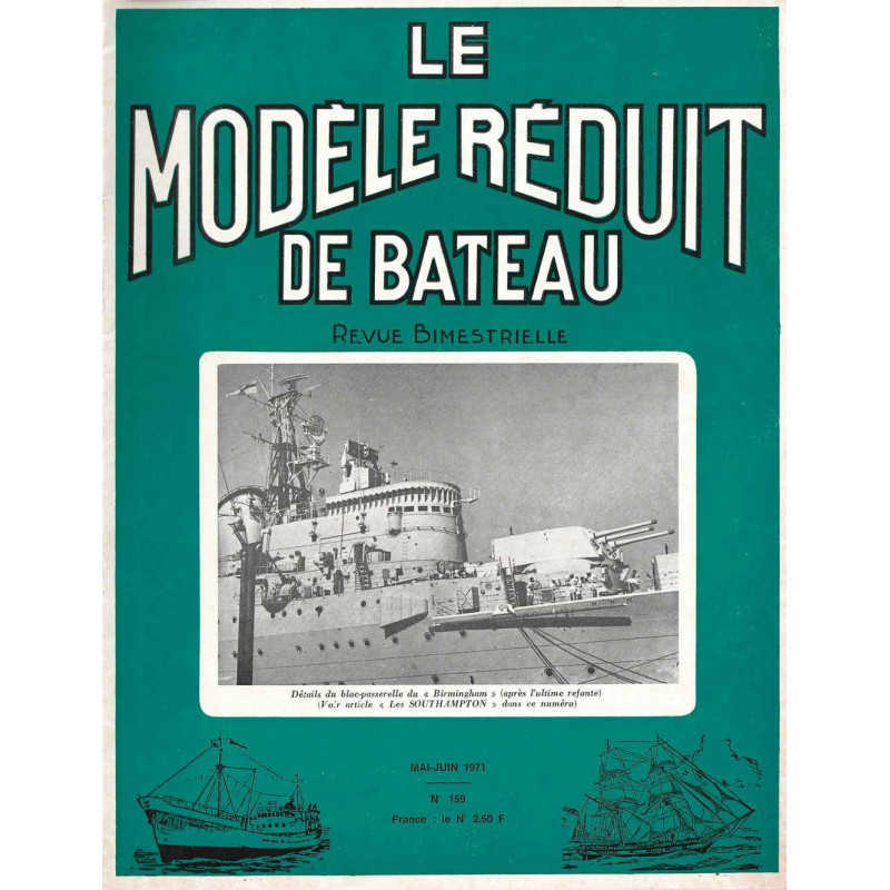 Couverture Modèle Réduit Bateau 159