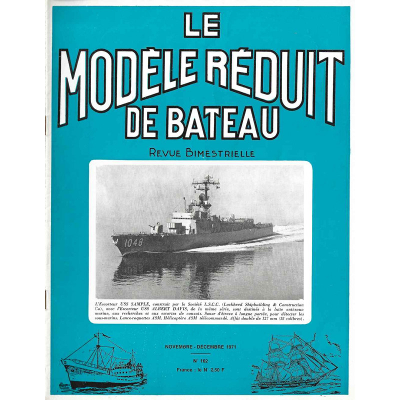 Couverture Modèle Réduit Bateau 162