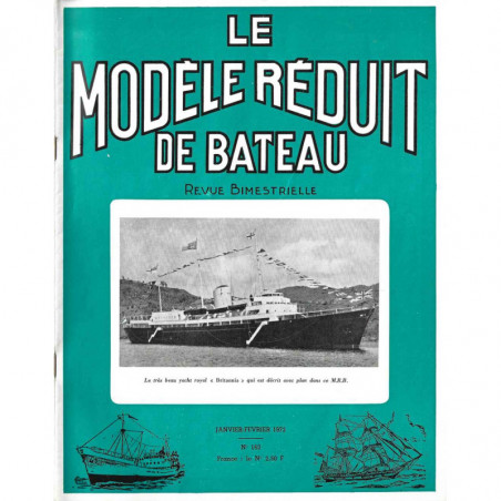 Couverture Modèle Réduit Bateau 163