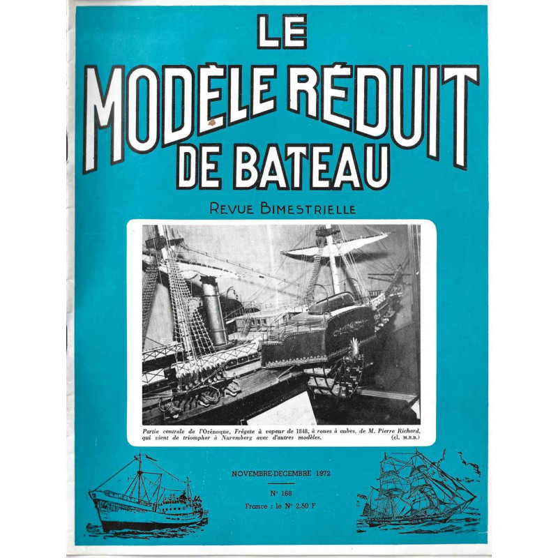Couverture Modèle Réduit Bateau 168