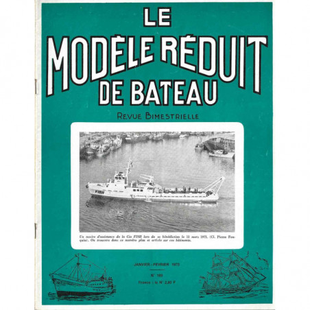 Couverture Modèle Réduit Bateau 169