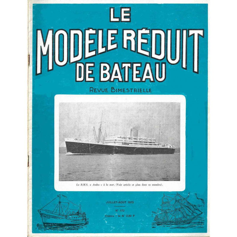 Couverture Modèle Réduit Bateau 172