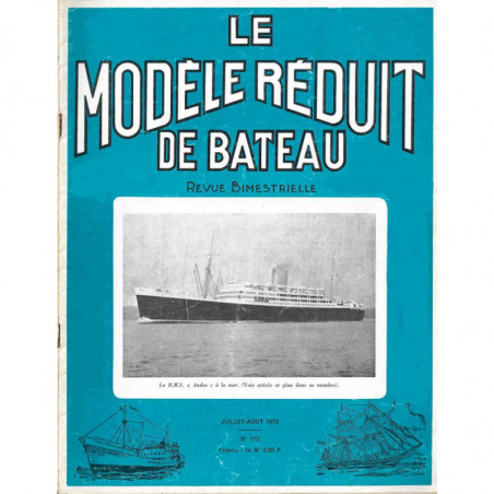 Couverture Modèle Réduit Bateau 172