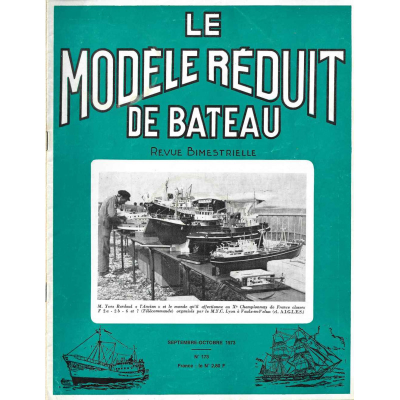 Couverture Modèle Réduit Bateau 173