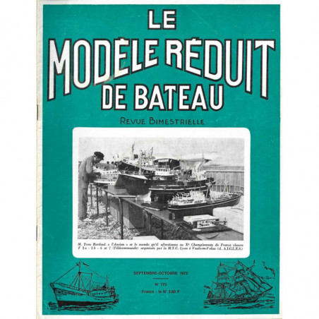 Couverture Modèle Réduit Bateau 173