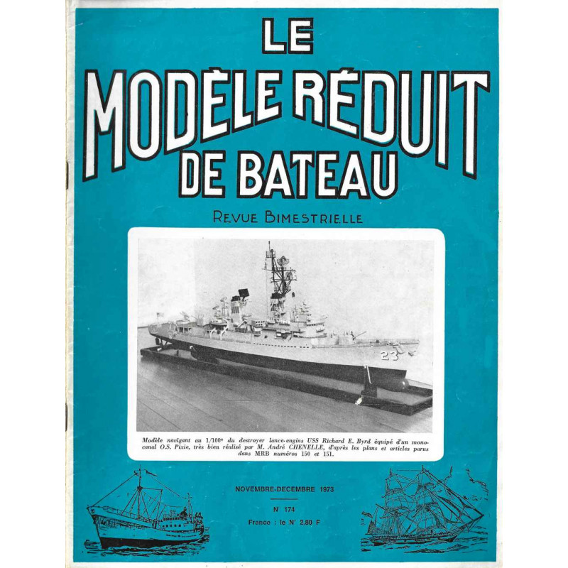 Couverture Modèle Réduit Bateau 174
