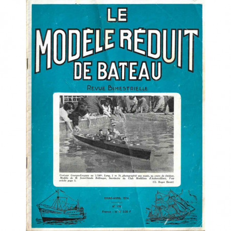 Couverture Modèle Réduit Bateau 176