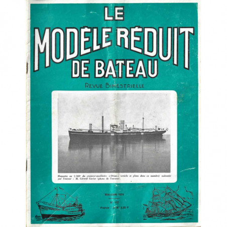 Couverture Modèle Réduit Bateau 177