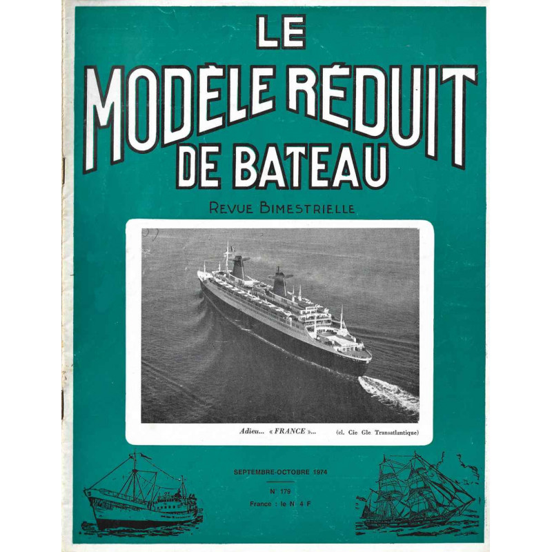 Couverture Modèle Réduit Bateau 179