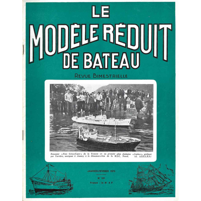 Couverture Modèle Réduit Bateau 181