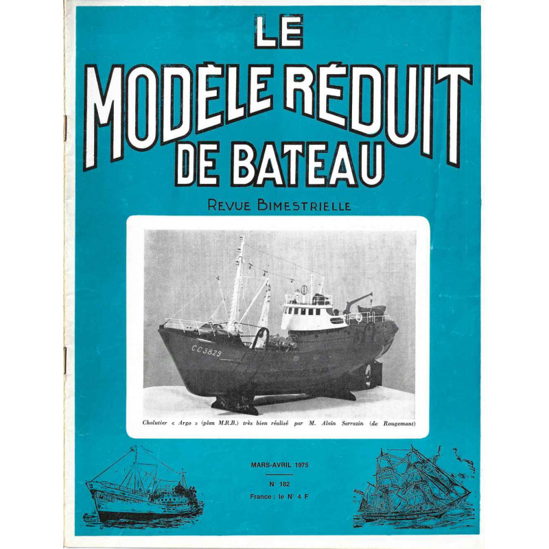 Couverture Modèle Réduit Bateau 182
