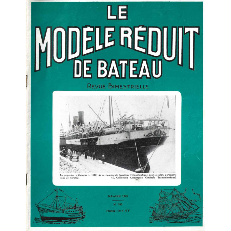 Couverture Modèle Réduit Bateau 183