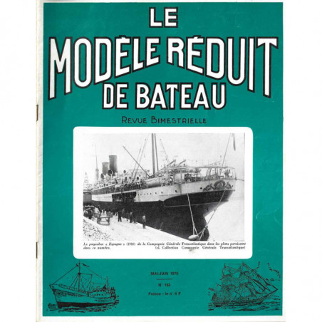 Couverture Modèle Réduit Bateau 183