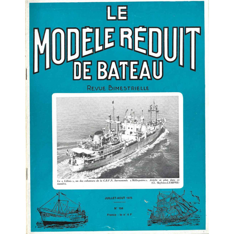 Couverture Modèle Réduit Bateau 184