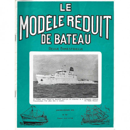 Couverture Modèle Réduit Bateau 187