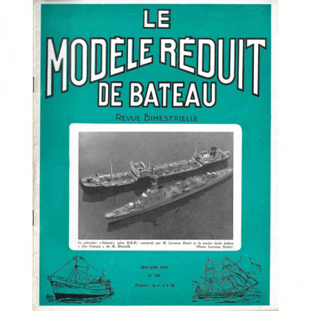 Couverture Modèle Réduit Bateau 189