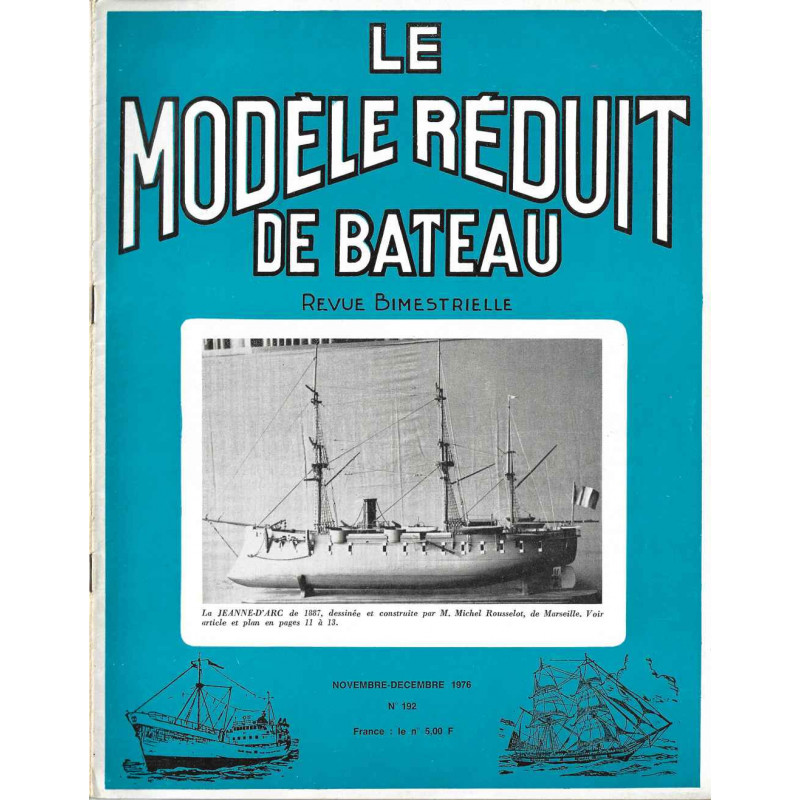 Couverture Modèle Réduit Bateau 192