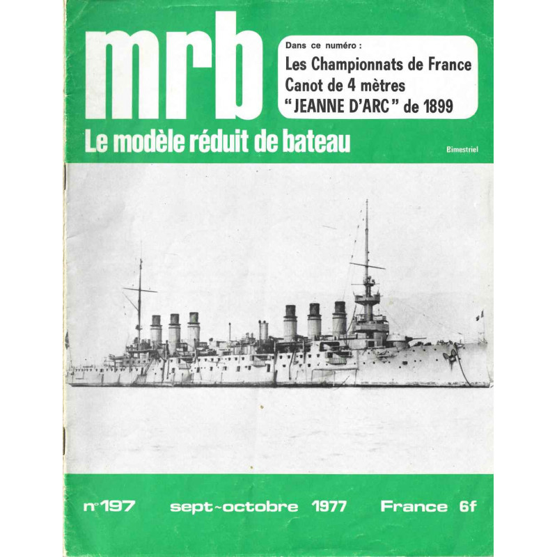Couverture Modèle Réduit Bateau 197