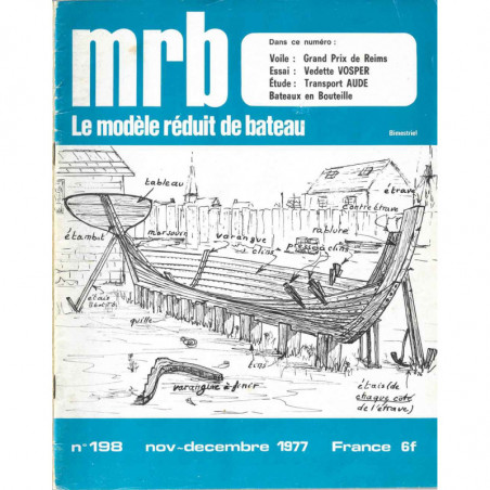 Couverture Modèle Réduit Bateau 198