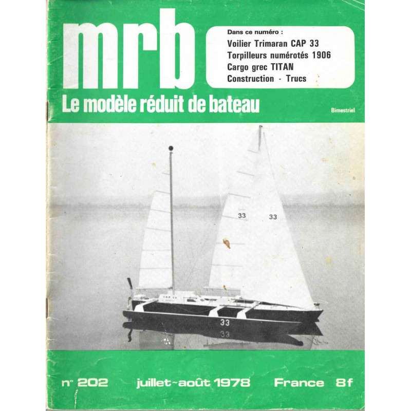 Couverture Modèle Réduit Bateau 202