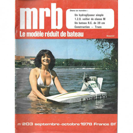 Couverture Modèle Réduit Bateau 203