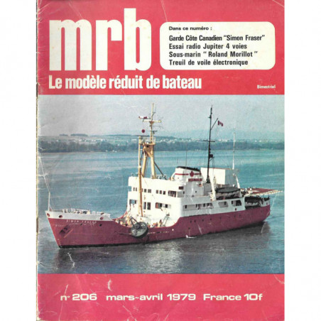 Couverture Modèle Réduit Bateau 206