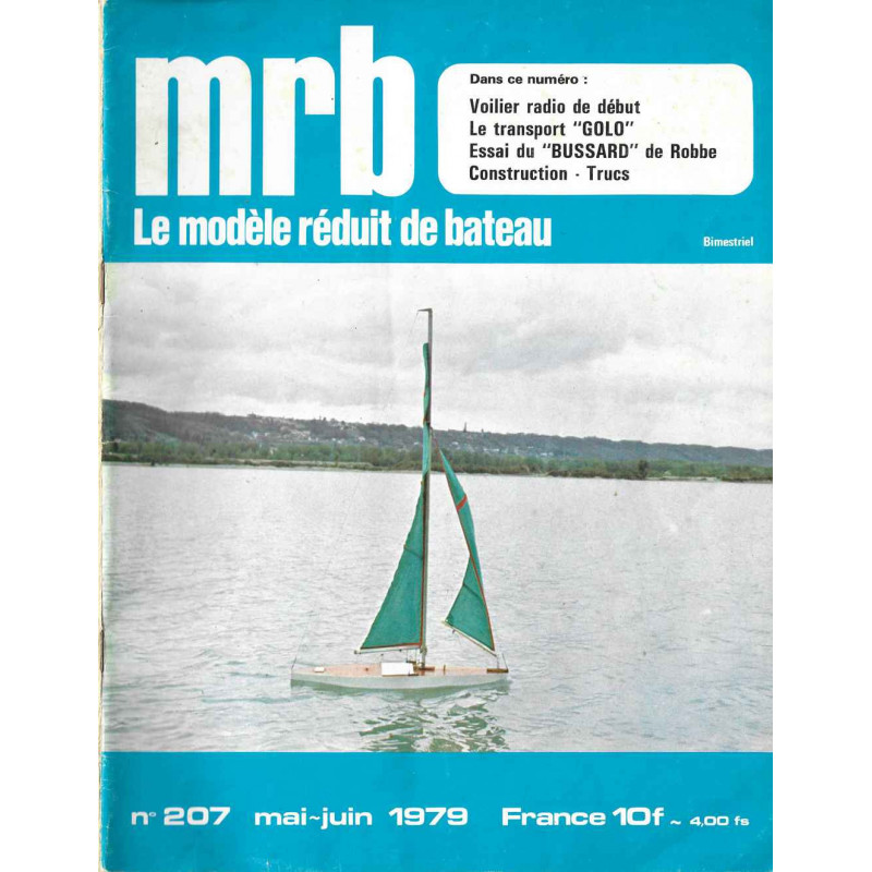 Couverture Modèle Réduit Bateau 207
