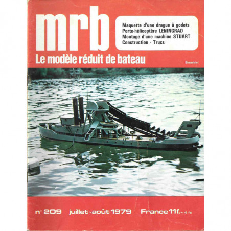 Couverture Modèle Réduit Bateau 209