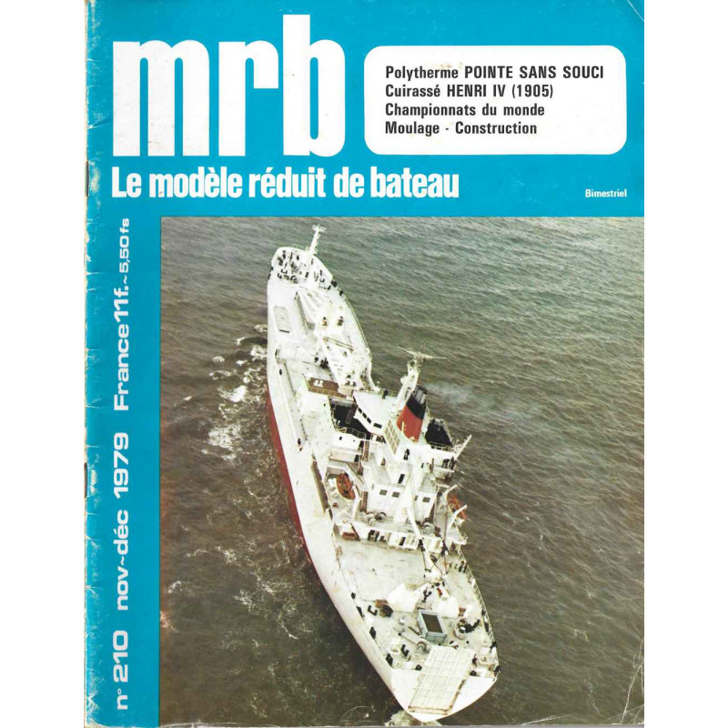 Couverture Modèle Réduit Bateau 210
