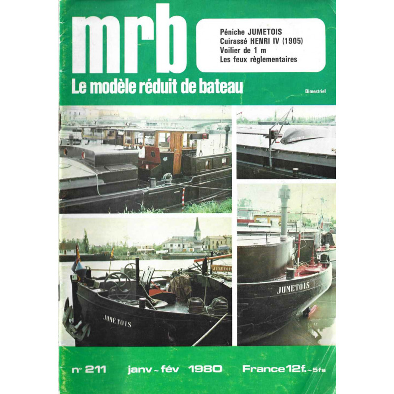Couverture Modèle Réduit Bateau 211