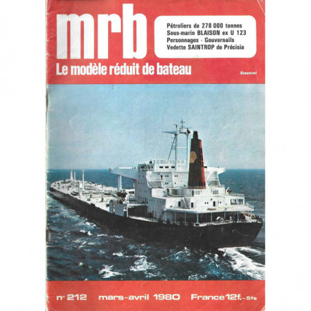 Couverture Modèle Réduit Bateau 212