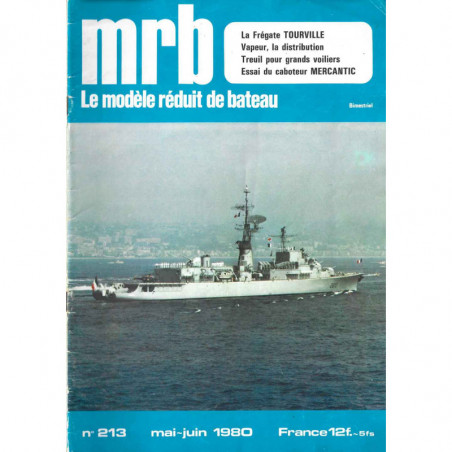 Couverture Modèle Réduit Bateau 213