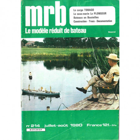 Couverture Modèle Réduit Bateau 214