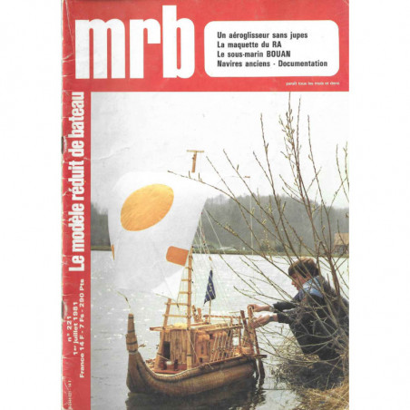 Couverture Modèle Réduit Bateau 221
