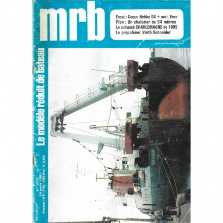 Couverture Modèle Réduit Bateau 222