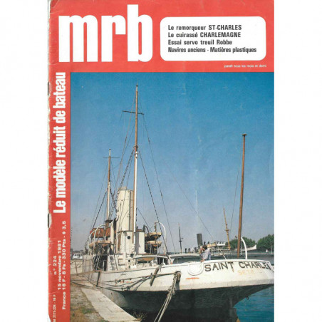 Couverture Modèle Réduit Bateau 224