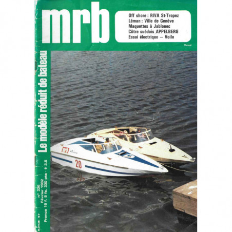 Couverture Modèle Réduit Bateau 226