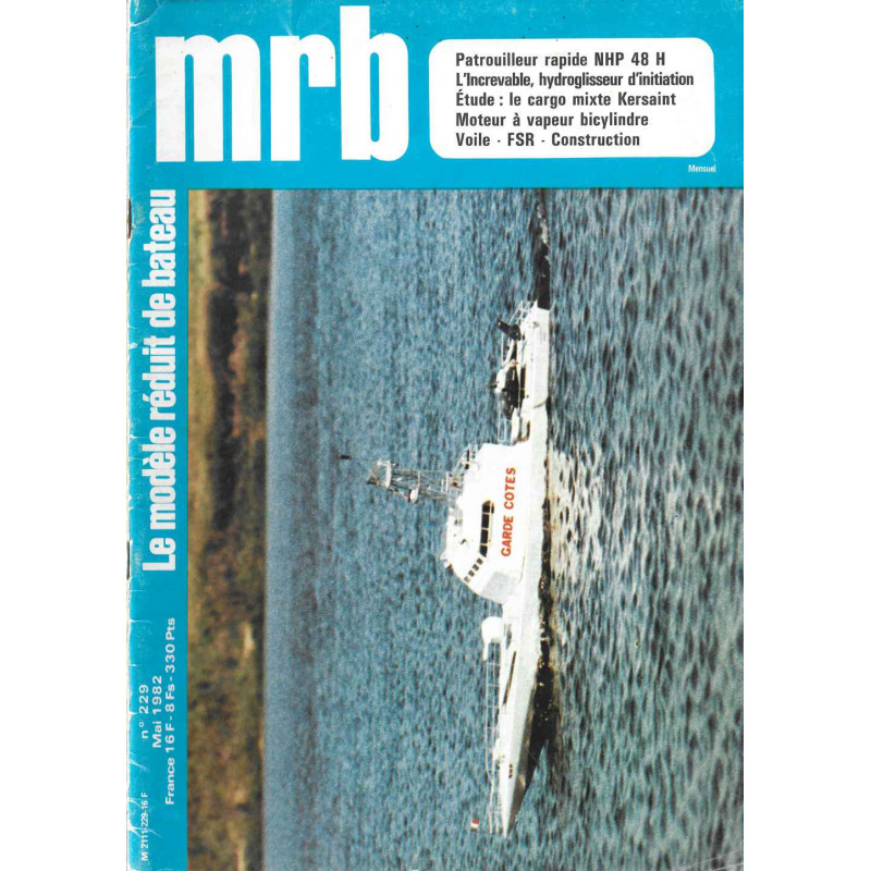 Couverture Modèle Réduit Bateau 229