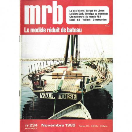 Couverture Modèle Réduit Bateau 234