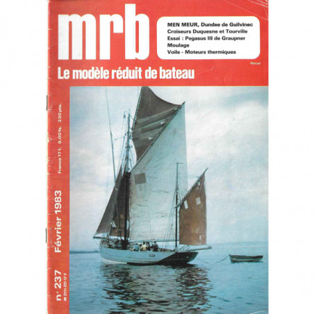Couverture Modèle Réduit Bateau 237