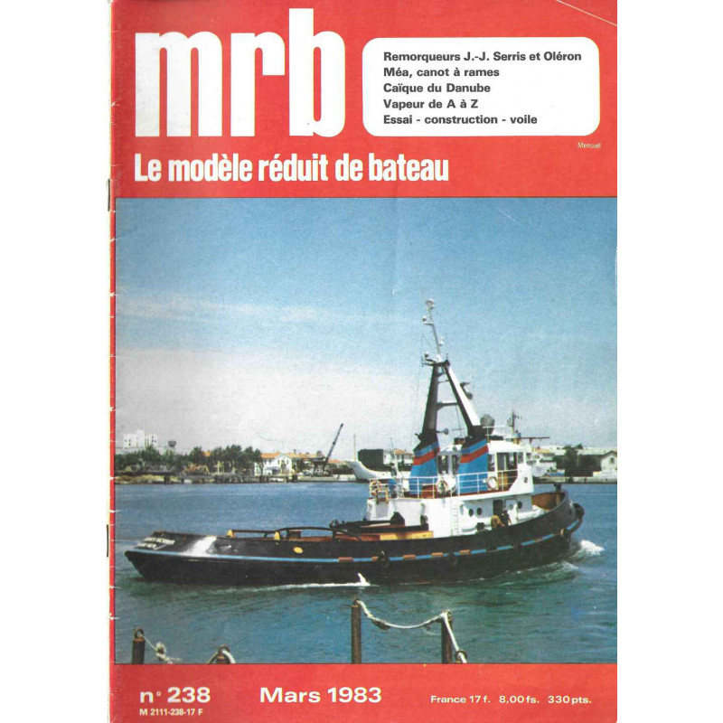 Couverture Modèle Réduit Bateau 238