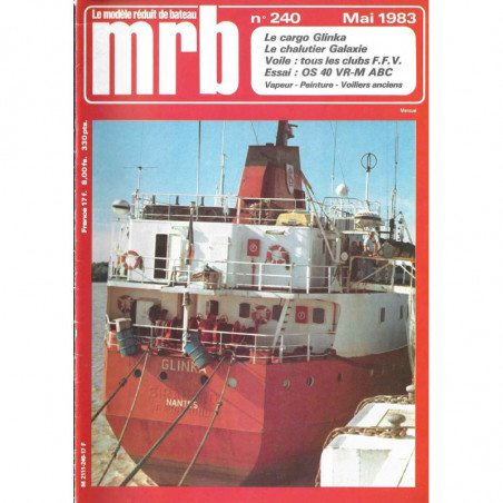 Couverture Modèle Réduit Bateau 240