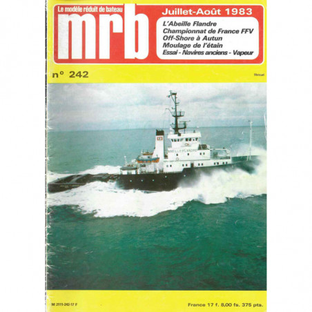 Couverture Modèle Réduit Bateau 242