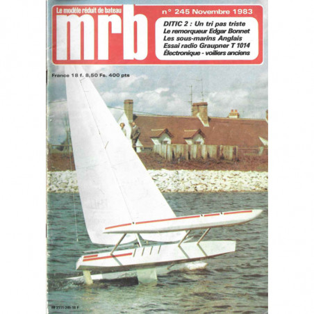 Couverture Modèle Réduit Bateau 245