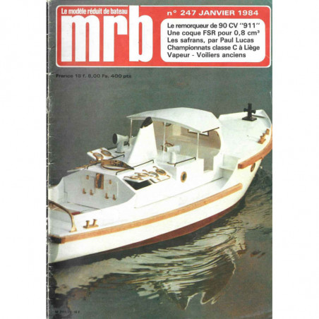 Couverture Modèle Réduit Bateau 247