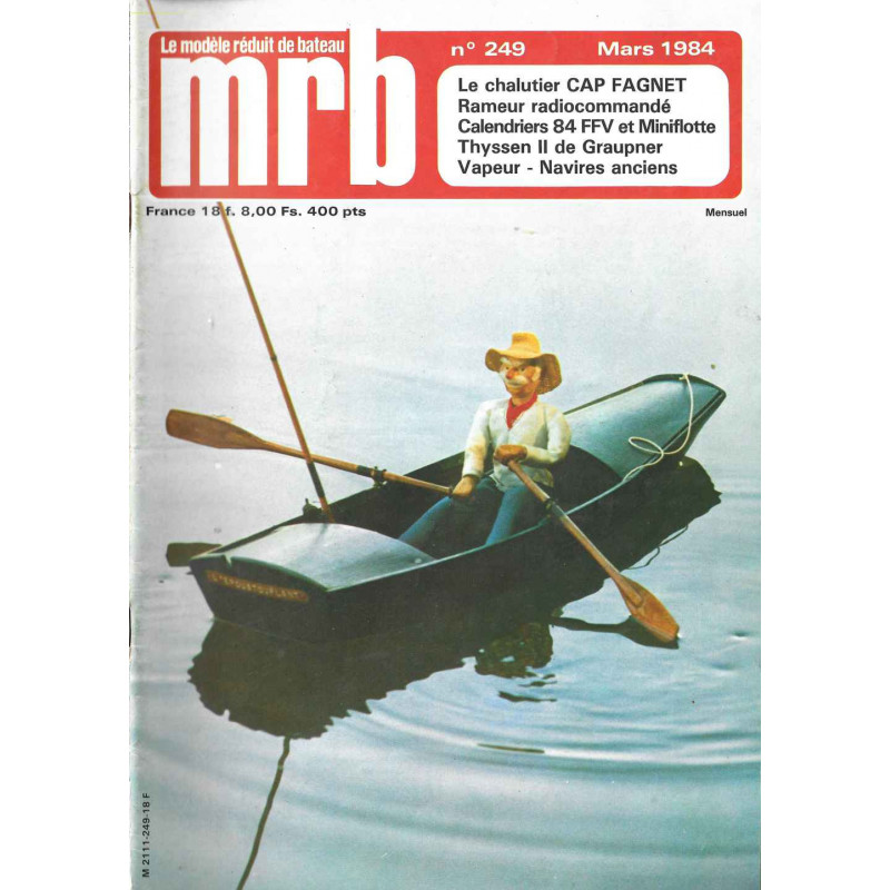 Couverture Modèle Réduit Bateau 249