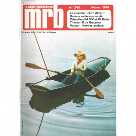 Couverture Modèle Réduit Bateau 249