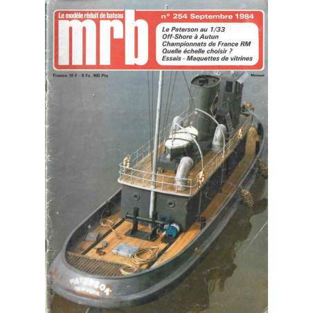 Couverture Modèle Réduit Bateau 254