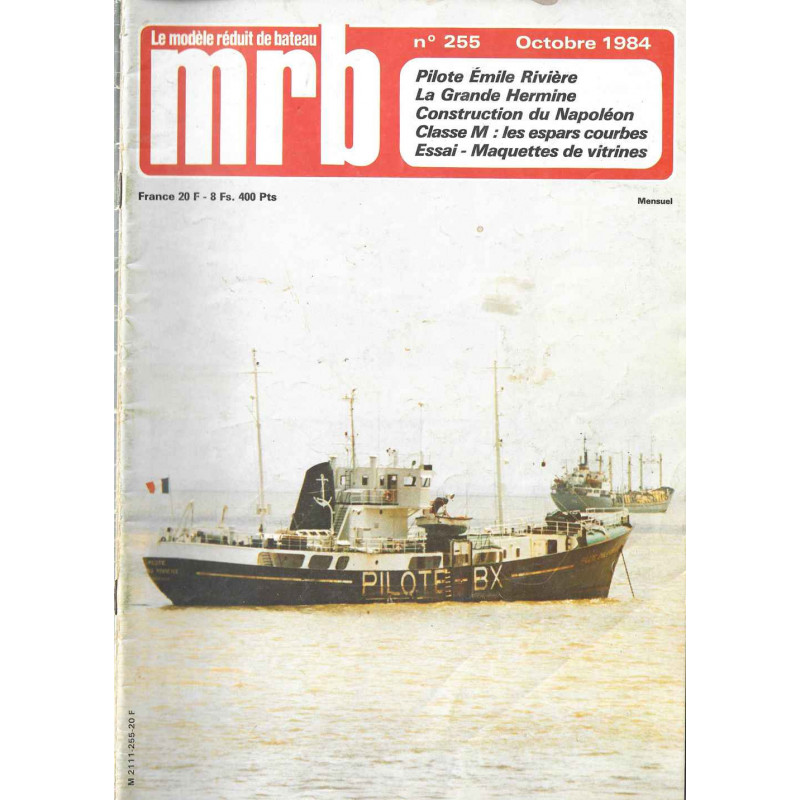 Couverture Modèle Réduit Bateau 255