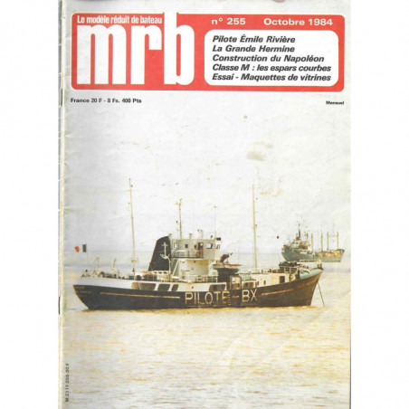 Couverture Modèle Réduit Bateau 255